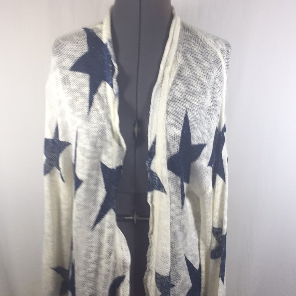 Blank Paige Long Cardigan w Flare Sleeves Size M/L